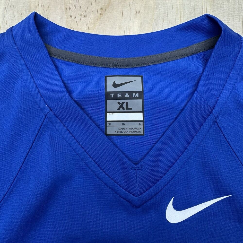 NEW XL Air Force Falcons Nike #1 Football Game Jersey PRINTED Blue Gray - Picture 9 of 12